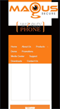 Mobile Screenshot of magussecure.com