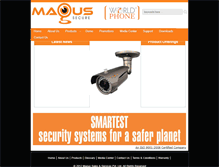 Tablet Screenshot of magussecure.com